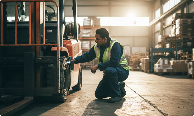 What OSHA Requires for Forklift Inspections