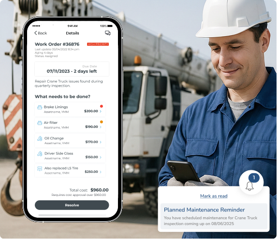 AI Predictive Maintenance Illustration